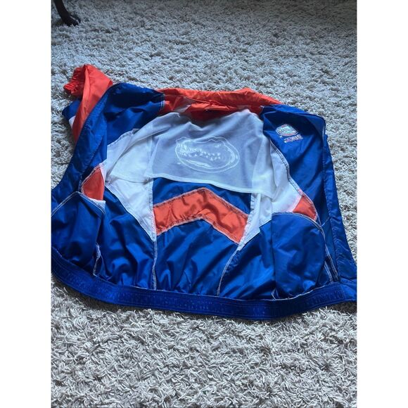 Vintage 90s Florida Gators Men’s XXL Starter Windbreaker Track Jacket Zip Up - Picture 7 of 14